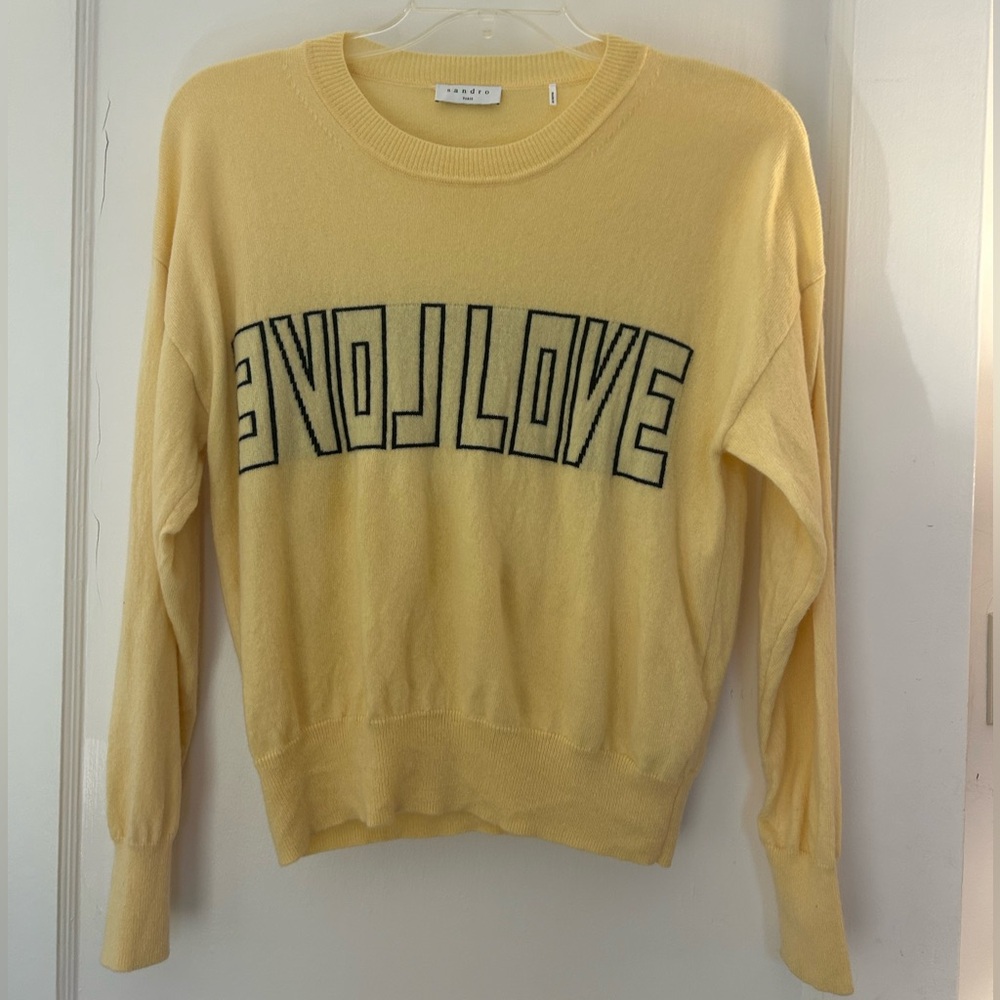 Sandro LOVE LOVE Sweater